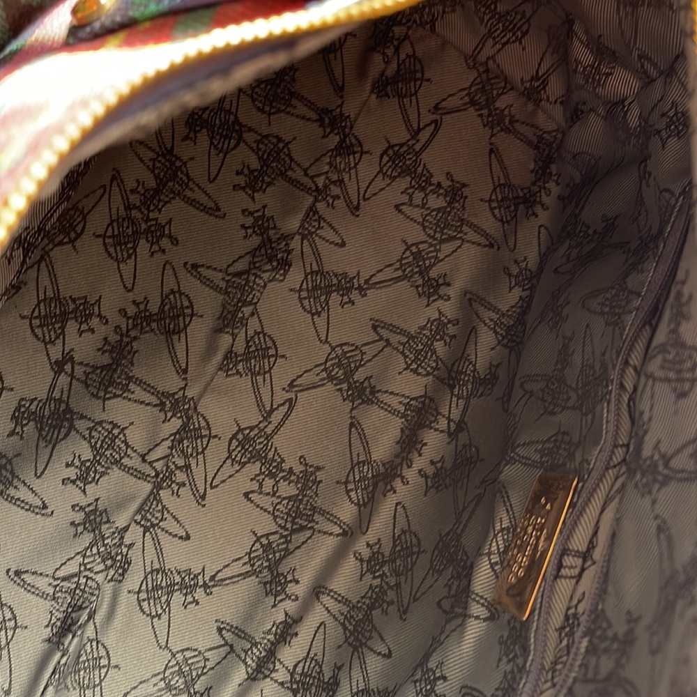 Vivienne Westwood VINTAGE BOSTON BAG ❤️ AW 15/16 MAC-CHARLES DERBI TARTAN - Picture 7 of 16